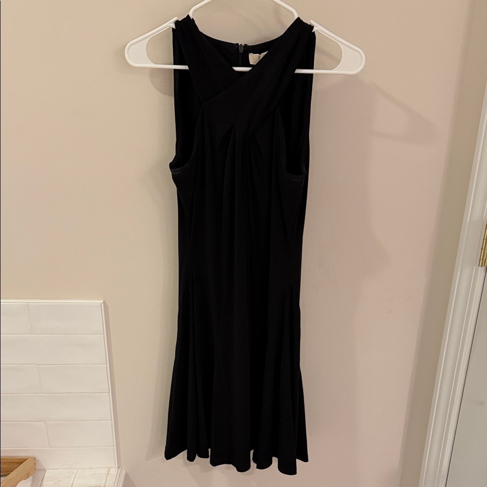 Michael Kors Black Midi Dress